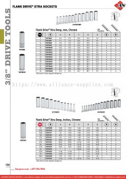 SNAP-ON Flank Drive® Xtra Sockets 