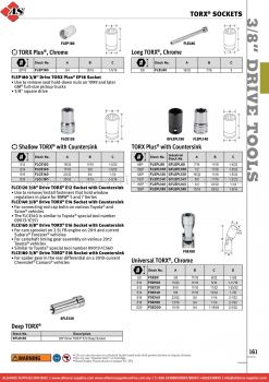 SNAP-ON Torx® Sockets