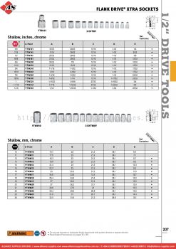 SNAP-ON Flank Drive® Xtra Sockets