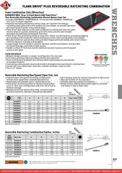 Flank Drive® Plus Reversible Ratcheting Combination