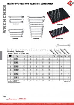 SNAP-ON Flank Drive® Plus Non-reversible Combination