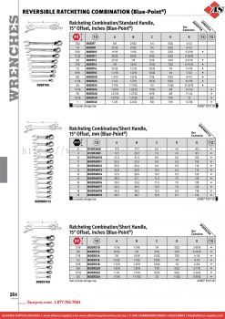 SNAP-ON Reversible Ratcheting Combination (Blue-point®)