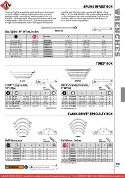 SNAP-ON Spline Offset Box / Torx® Box / Flank Drive® Specialty Box