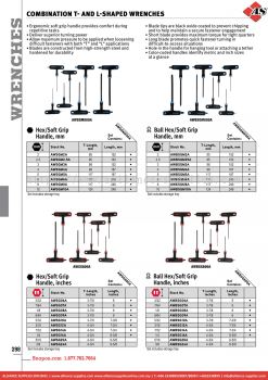 SNAP-ON Combination T- And L-shaped Wrenches