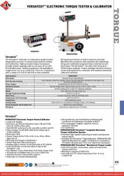 SNAP-ON Versatest™ Electronic Torque Tester & Calibrator