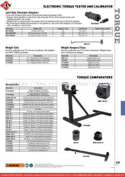 SNAP-ON Electronic Torque Tester And Calibrator / Torque Comparators 