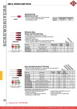 SNAP-ON Awls, Hooks And Picks