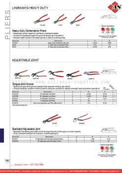 SNAP-ON Lineman's/Heavy-duty / Adjustable Joint