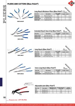 SNAP-ON Pliers And Cutters (Blue-point®)