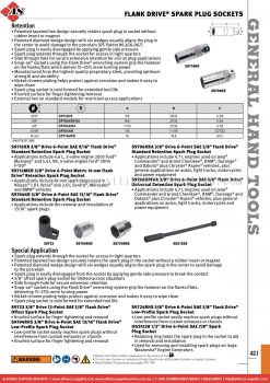 SNAP-ON Flank Drive® Spark Plug Sockets