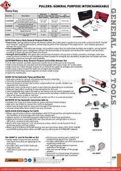 SNAP-ON Pullers: General Purpose Interchangeable