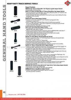 SNAP-ON Heavy-Duty Truck Service Tools