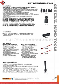 SNAP-ON Heavy-Duty Truck Service Tools