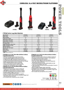 SNAP-ON Cordless: 14.4-Volt Microlithium Platforms