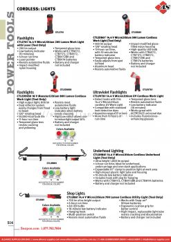 SNAP-ON Cordless: Lights