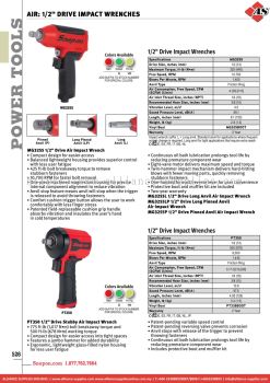 SNAP-ON Air: 1/2" Drive Impact Wrenches