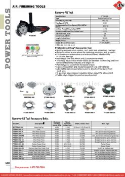 SNAP-ON Air: Finishing Tools