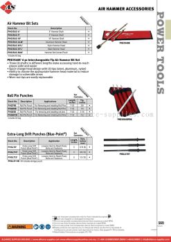 SNAP-ON Air Hammer Accessories