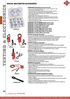 SNAP-ON Digital Multimeter Accessories