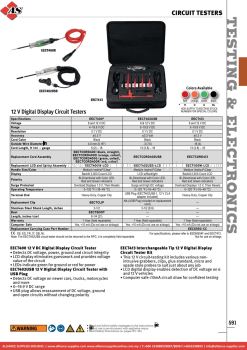 SNAP-ON Circuit Testers