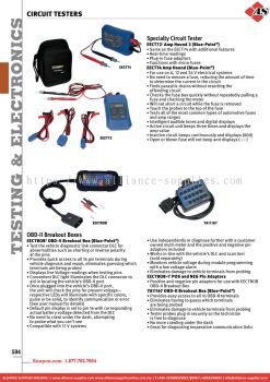 SNAP-ON Specialty Circuit Tester / OBD-II Breakout Boxes