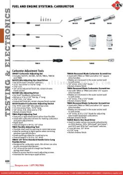 SNAP-ON Fuel And Engine Systems: Carburetor