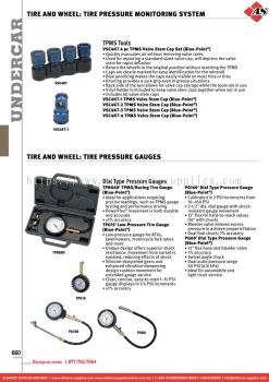 SNAP-ON Tire And Wheel: Tire Pressure Monitoring System / Tire Pressure Gauges