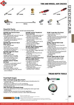 SNAP-ON Tire And Wheel: Air Chucks / Tread Depth Tools