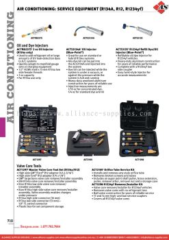 SNAP-ON Air Conditioning: Service Equipment (R134a, R12, R1234yf)