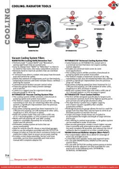 SNAP-ON Cooling: Radiator Tools