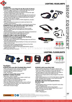 SNAP-ON Lighting: Headlamps / Floodlights