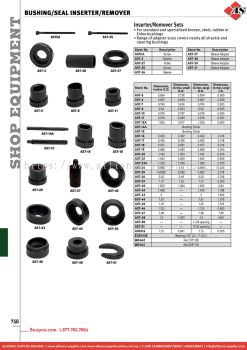 SNAP-ON Bushing/Seal Inserter/Remover
