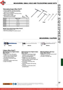 SNAP-ON Telescoping Gauges (Blue-Point®) / Calipers