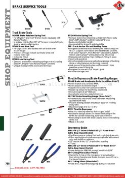 SNAP-ON Truck Brake Tools / Throttle Depressors/Brake Resetting Gauges