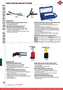 SNAP-ON Riveting Kits / Riveting Tools