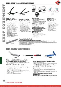 SNAP-ON Body: Door Tools/specialty Tool / Window And Windshield