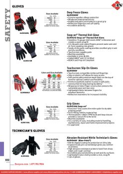 SNAP-ON Gloves / Technician’s Gloves