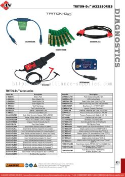 SNAP-ON TRITON-D10™ Accessories