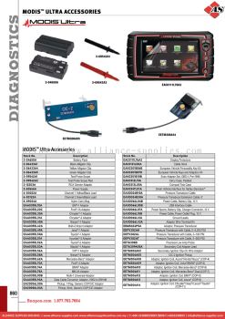 SNAP-ON Modis™ Ultra Accessories