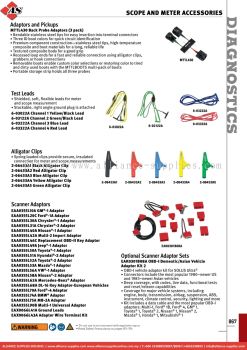 SNAP-ON Scope And Meter Accessories