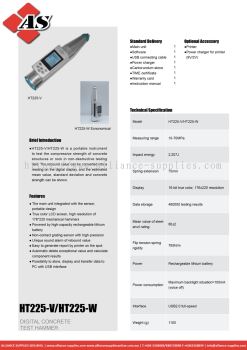 TIME HT225-V and W Digital Concrete Hammer