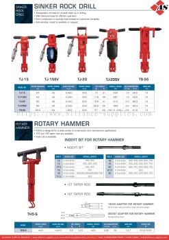 TOKU Sinker Rock Drill / Rotary Hammer