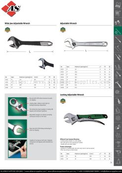 SATA Adjustable Wrench