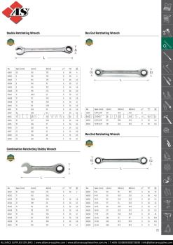 SATA Double Box Ratcheting Wrench