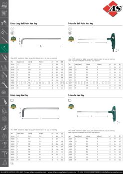 SATA T-Shape Hex Key