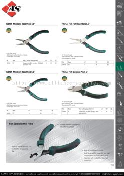 SATA TPE Two-Toned Pliers / Diagonal Mini Pliers