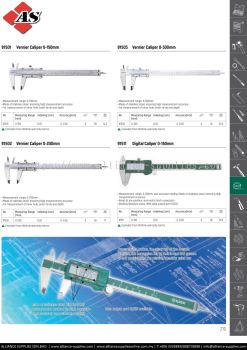 SATA Vernier Caliper