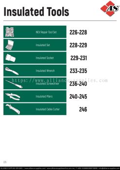 SATA Insulated Tools