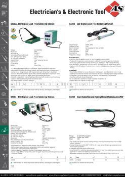 SATA Electronic Welding Tool