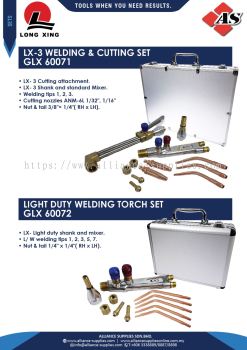 LONG XING LX-3 Welding & Cutting Set / Light Duty Welding Torch Set 